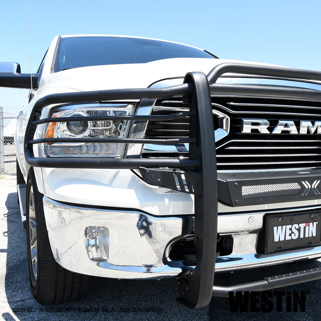 19-21-Ram-1500-Classic-(Excl-Rebel)-Sportsman-X-Grille-Guard---Textured-Black