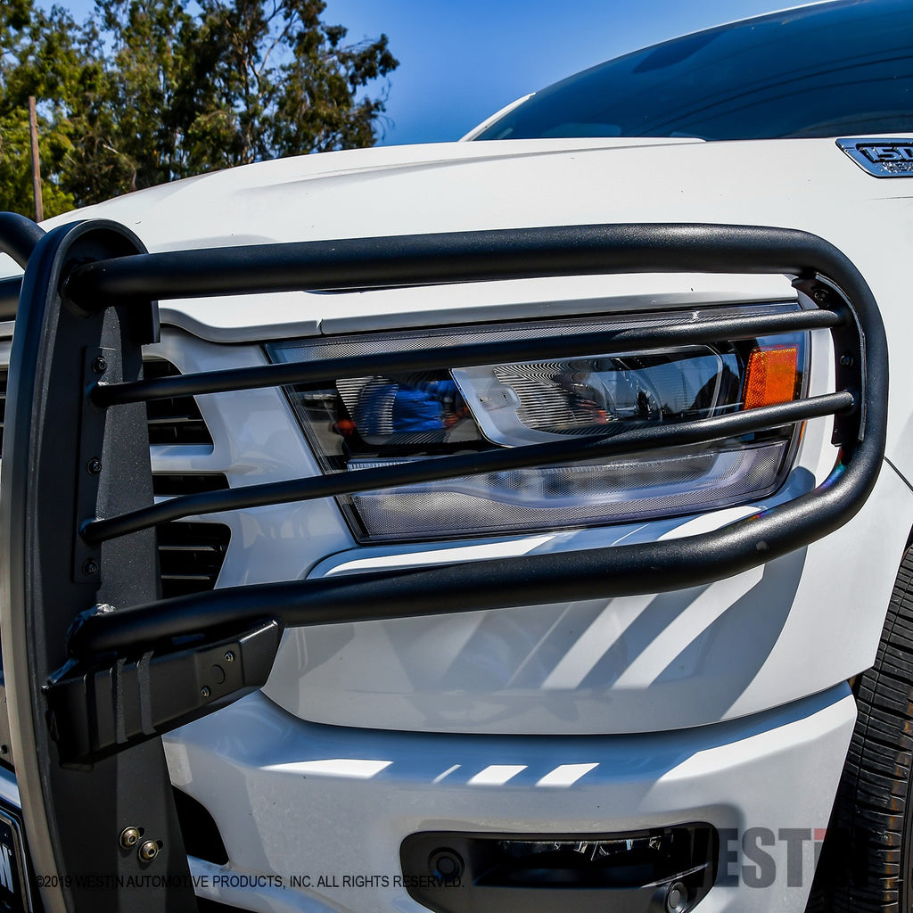 19-21-Ram-1500-Sportsman-X-Grille-Guard---Textured-Black-(Excluding-Classic--Rebel)