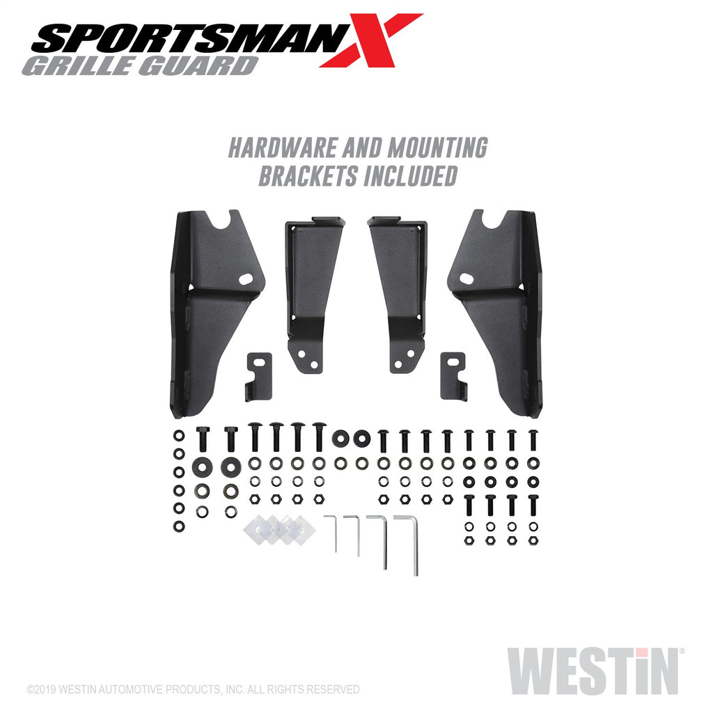 19-21-Ram-1500-Sportsman-X-Grille-Guard---Textured-Black-(Excluding-Classic--Rebel)