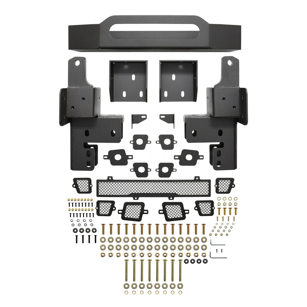 19-21-Ram-25003500-Pro-Series-Front-Bumper---Textured-Black