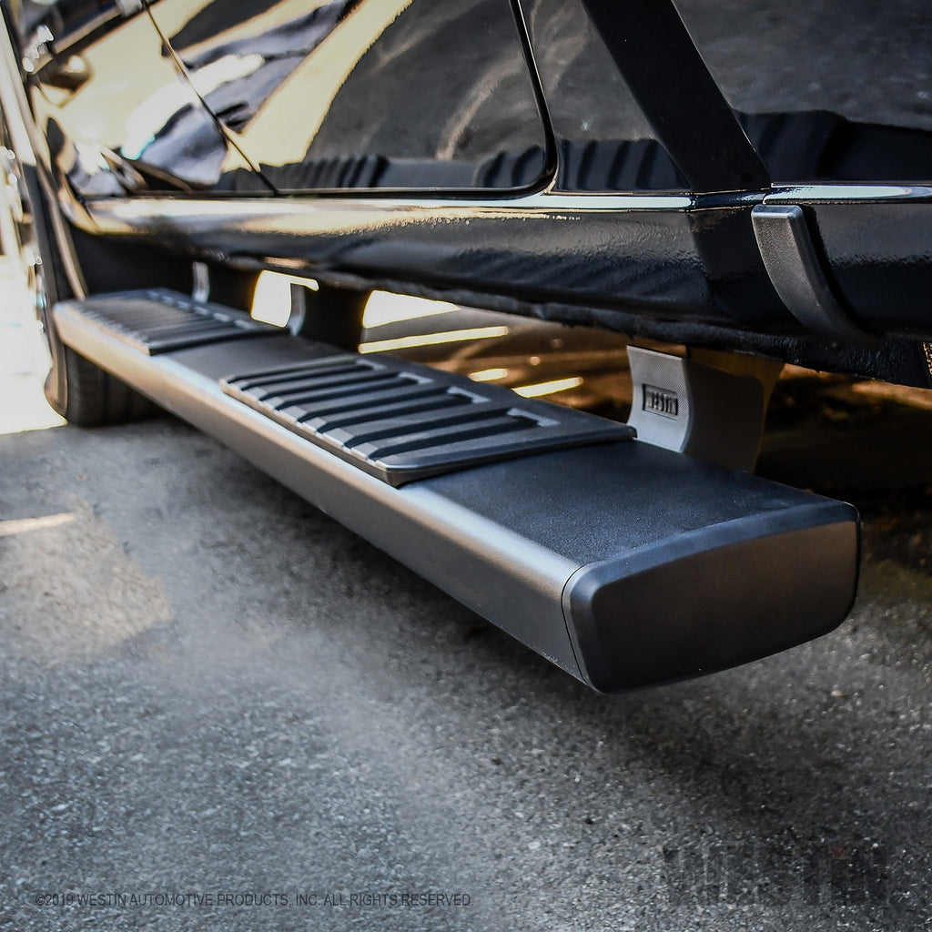 19-22-Chevrolet-Silverado-1500-Dc-(Excl.-2019-LdLimited)-R7-Nerf-Step-Bars---Black