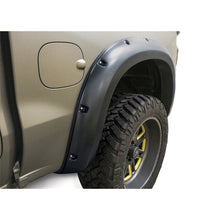 Load image into Gallery viewer, 19-22-Gm-Silverado-Rx-Rivet-Smooth-Elite-Series-Fender-Flares-WBlack-Bolts---Black-2Pc-Rear