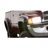 Bushwacker 40909-64 Fender Flares Pocket Style-Color White Frost Tricoat Smooth Finish 4 Pc