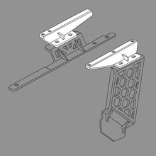 Load image into Gallery viewer, 19-22-Jeep-Wrangler-Jlu-Srm-Roll-Bar-Mount-Kit---Tex.-Blk