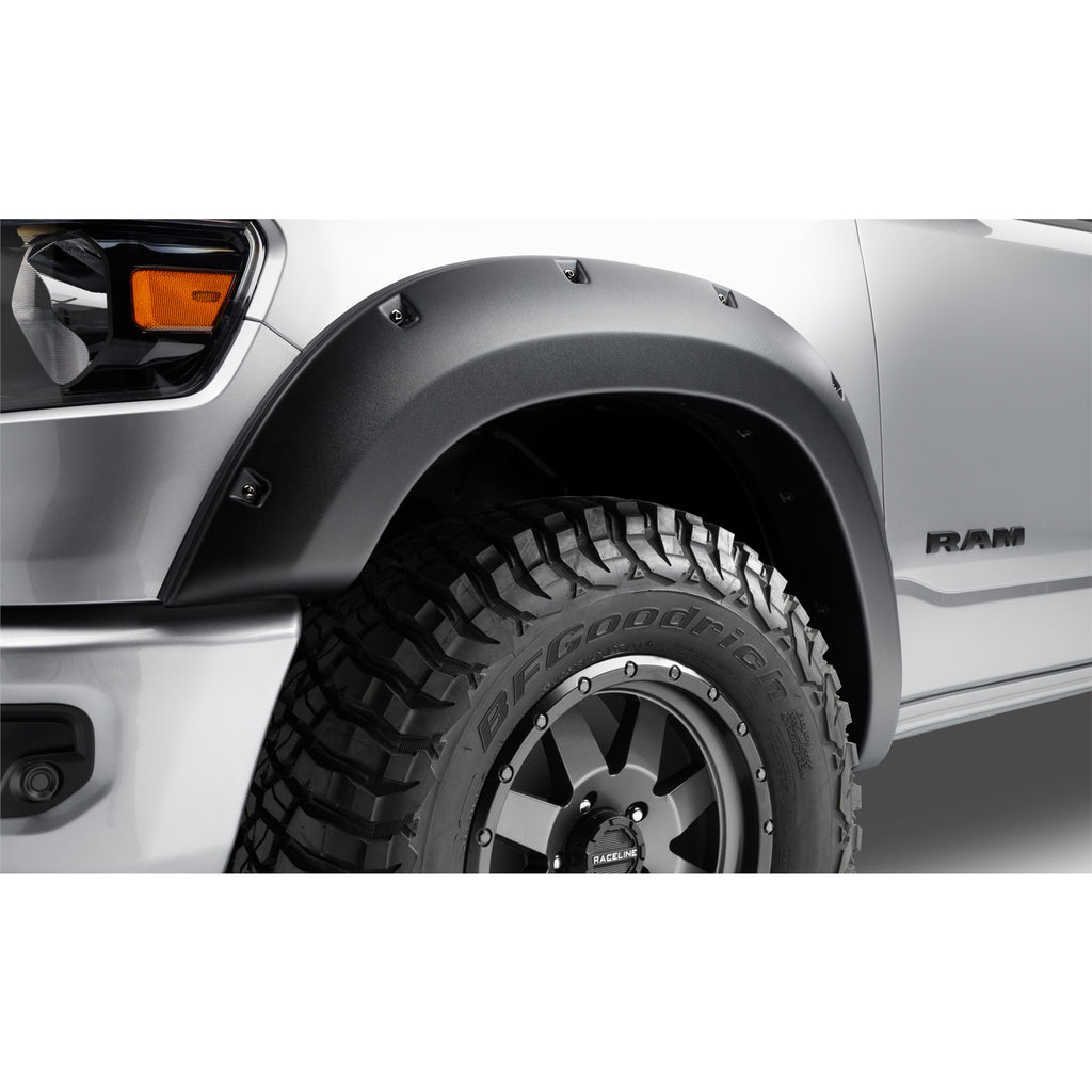 19-22-Ram-1500-(Excl.-RebelTrx)-76.3--67.4In-Bed-Forge-Style-Flares-4Pc---Tex.-Blk