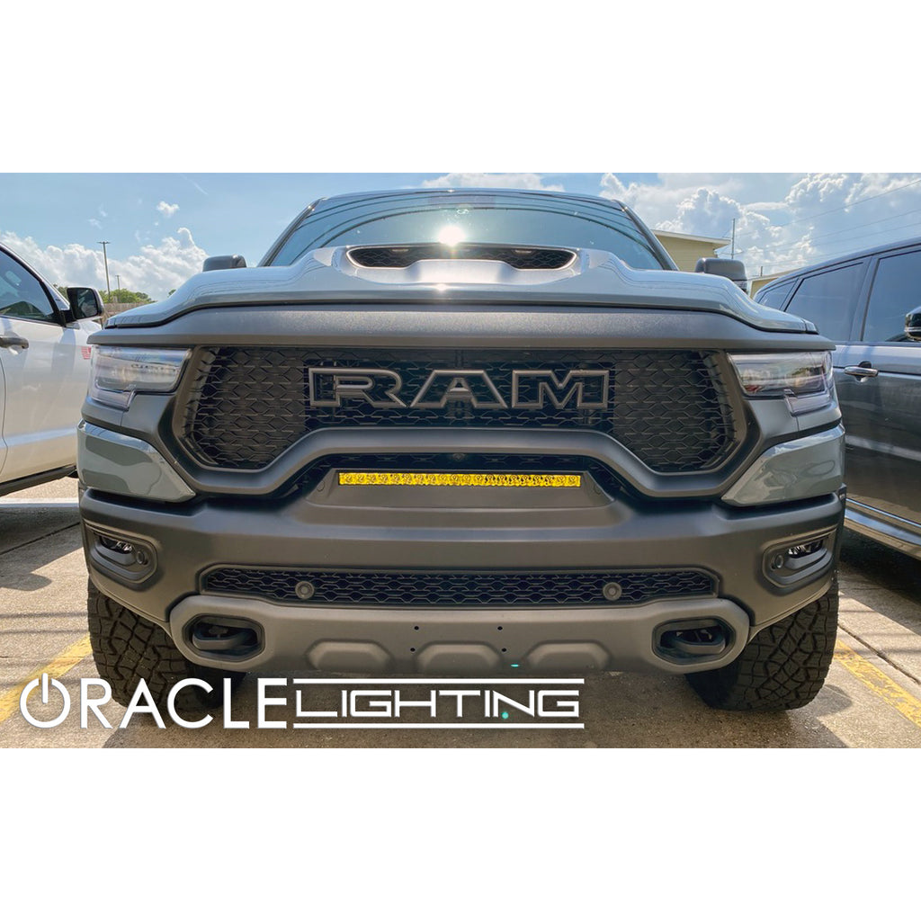 19-22-Ram-RebelTrx-Front-Bumper-Flush-Led-Light-Bar-System---Yellow