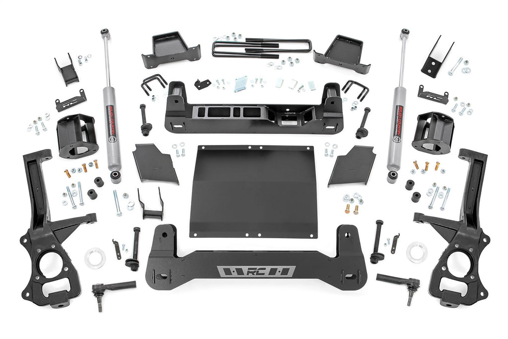 Rough Country 27531D Modular Bed Mounting System for Select Chevrolet Silverado 1500, Chevrolet Silverado LTD, GMC Sierra 1500, GMC Sierra Limited