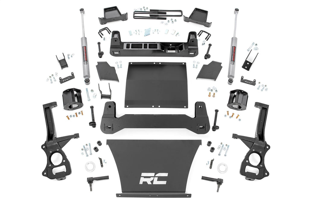 Rough Country 27531 Suspension Lift Kit for Select Chevrolet Silverado 1500, Chevrolet Silverado LTD, GMC Sierra 1500, GMC Sierra Limited