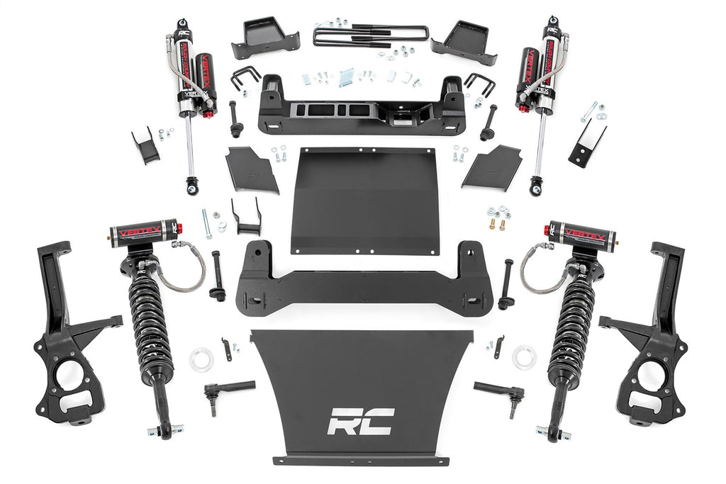 Rough Country 27550 Suspension Lift Kit w/Shocks for Select Chevrolet Silverado 1500, Chevrolet Silverado LTD, GMC Sierra 1500, GMC Sierra Limited