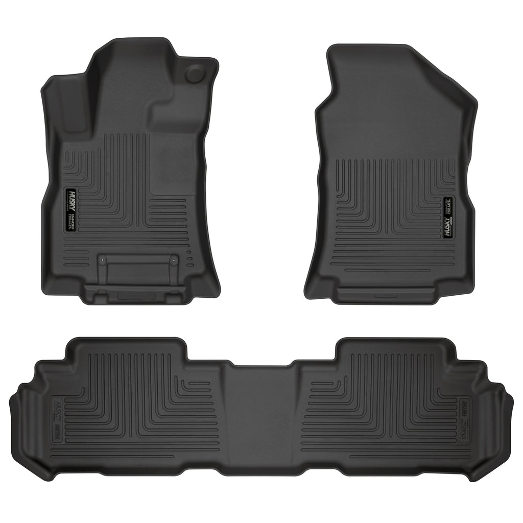 19-23-Subaru-Ascent-Weatherbeater-Black-Front--2Nd-Seat-Floor-Liners