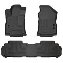 Load image into Gallery viewer, 19-23-Subaru-Ascent-Weatherbeater-Black-Front--2Nd-Seat-Floor-Liners