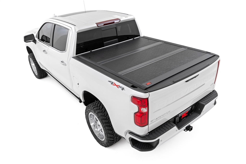 Rough Country 47120650B Hard Low Profile Bed Cover for Select Chevrolet Silverado 1500, GMC Sierra