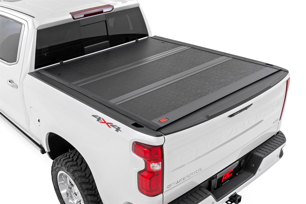 Rough Country 47120650B Hard Low Profile Bed Cover for Select Chevrolet Silverado 1500, GMC Sierra