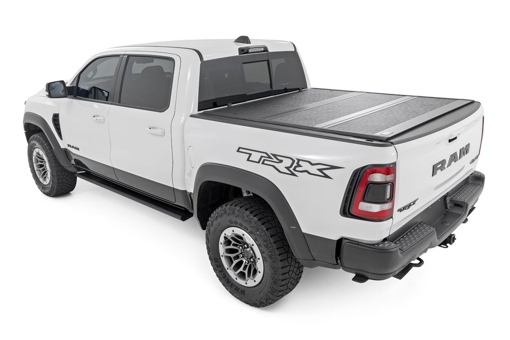 Rough Country 47320650B Hard Low Profile Bed Cover for Select Ram