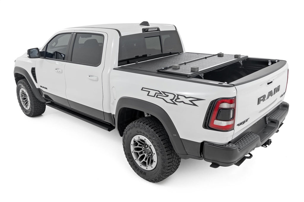 Rough Country 47320650B Hard Low Profile Bed Cover for Select Ram