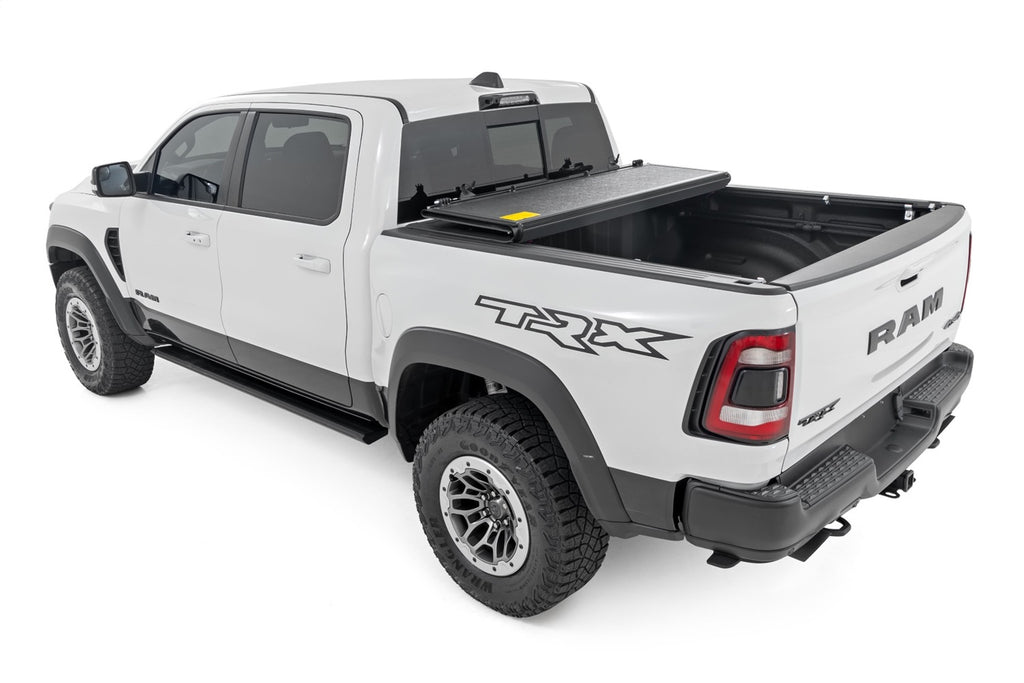 Rough Country 47320550B Hard Low Profile Bed Cover for Select Ram