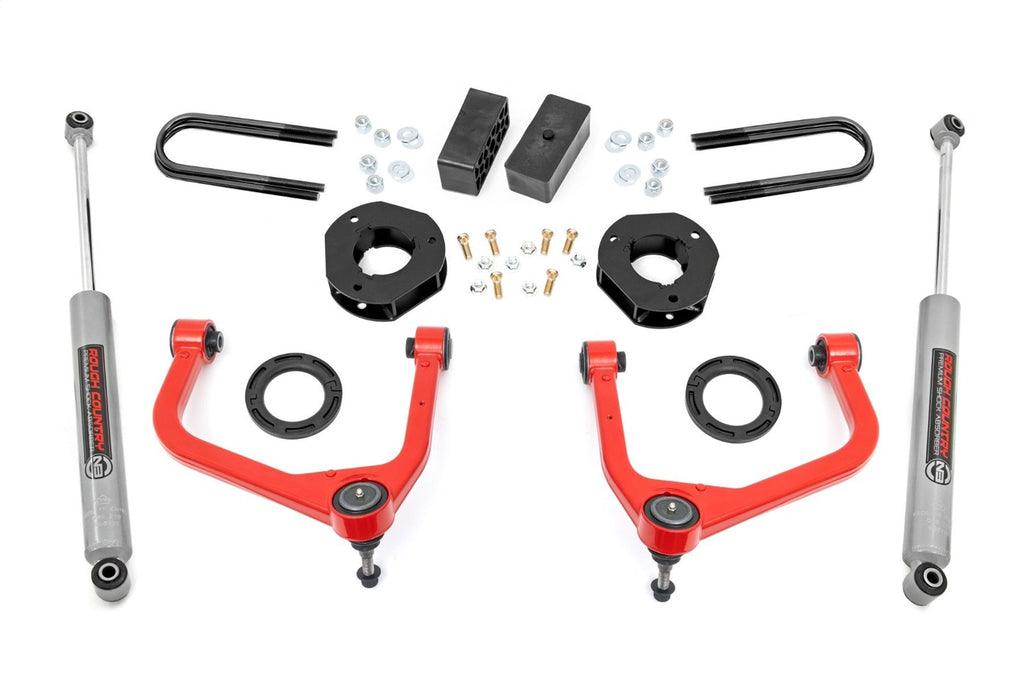 Rough Country 28830RED Suspension Lift Kit for Select GMC Sierra