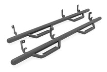 Load image into Gallery viewer, Rough Country RCC1980CCB Nerf Steps for Select Chevrolet Silverado 1500, Chevrolet Silverado LTD, Chevrolet Silverado HD, Chevrolet Silverado HD, GMC Sierra 1500, GMC Sierra Limited, GMC Sierra HD, GMC Sierra HD