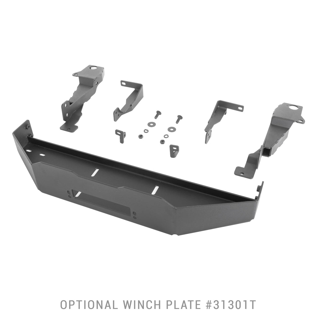 19-24-Ram-1500-3100-Series-Stepguard-Winch-Tray-Kit-(Req.-3130T-Or-3130Mt)---Tex.-Black