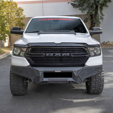Load image into Gallery viewer, 19-24-Ram-1500-(Excl.-RebelWarlockTrx)-Element-Fr-Bumper-WFixed-Lgt-Bar-Mount---Tex.-Blk