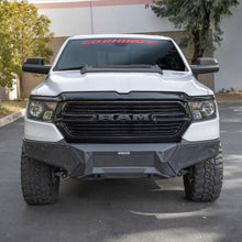 Load image into Gallery viewer, 19-24-Ram-1500-(Excl.-RebelWarlockTrx)-Element-Front-Bumper-WPwr-Bar---Tex.-Blk