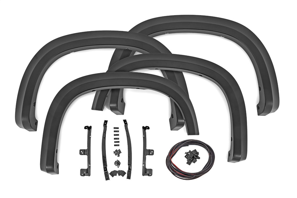 Rough Country S-C12210-GXP Fender Flares for Select Chevrolet Silverado 1500, Chevrolet Silverado LTD