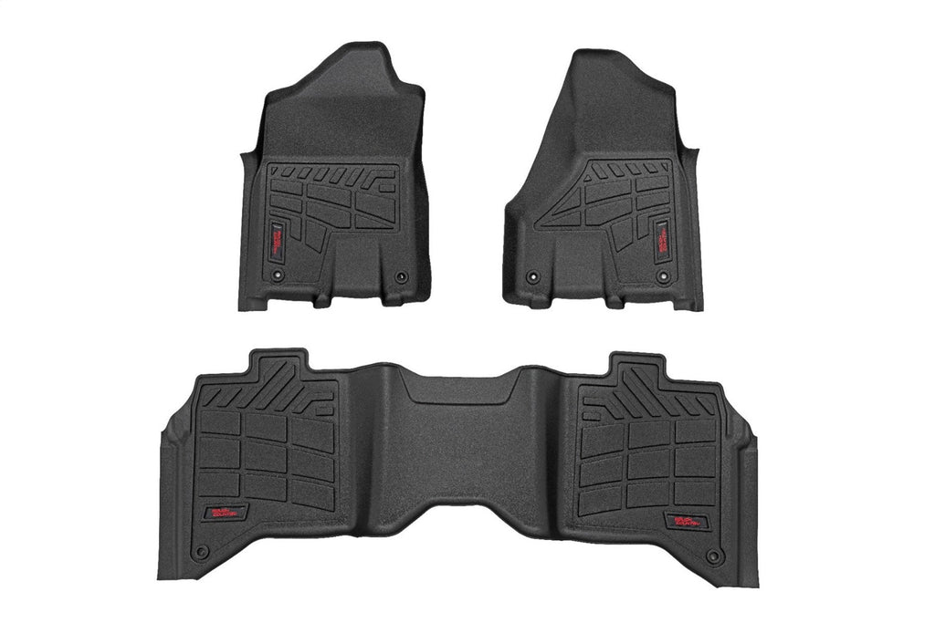 Rough Country SM31430 Sure-Fit Floor Mats for Select Ram 2500, Ram