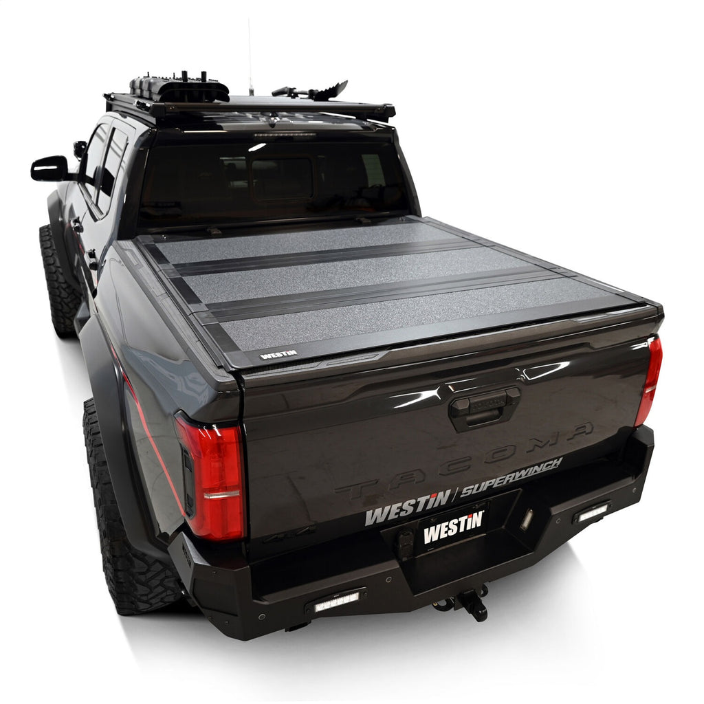 Westin 19-42785 Hard Tri-Fold Tonneau Cover for Select Toyota Tacoma