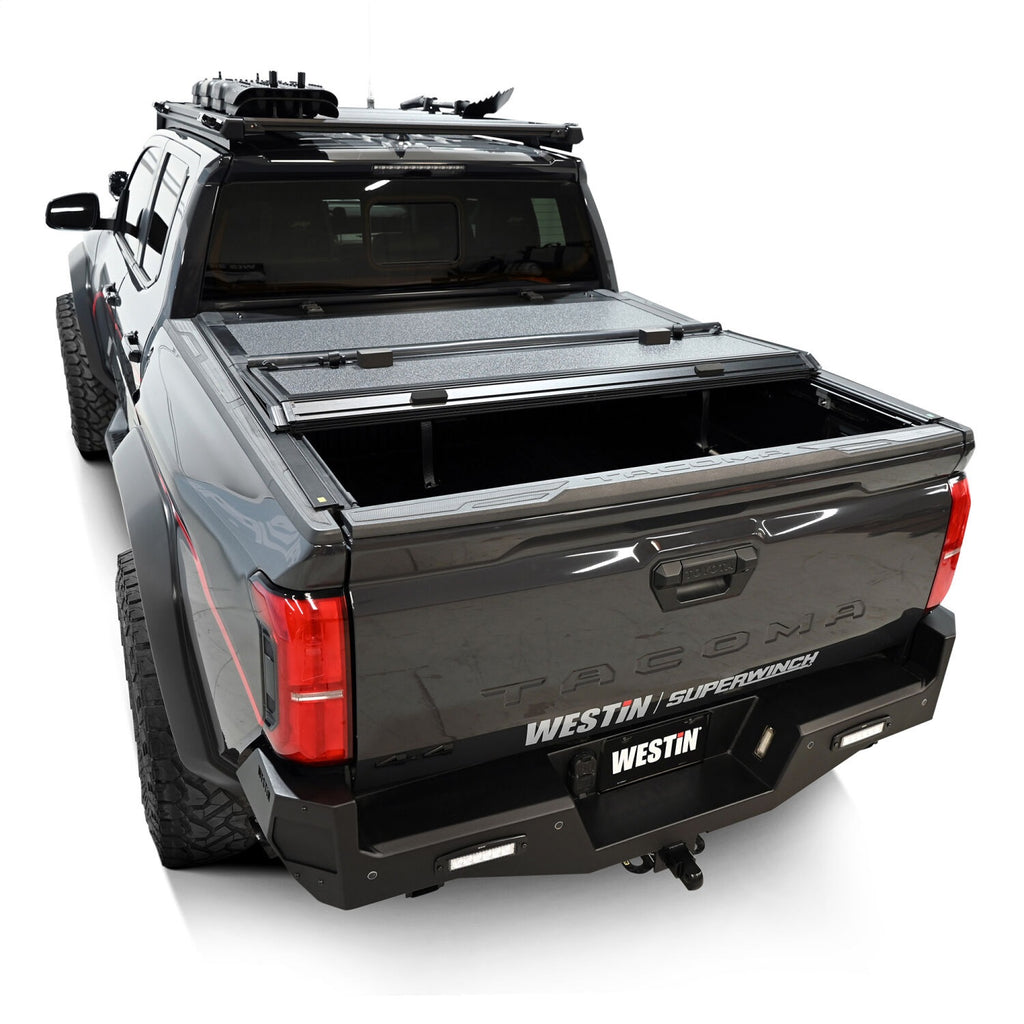 Westin 19-42785 Hard Tri-Fold Tonneau Cover for Select Toyota Tacoma