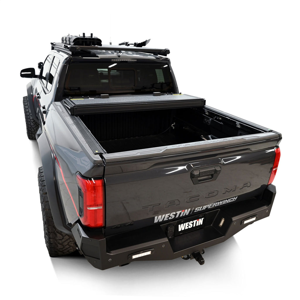 Westin 19-42785 Hard Tri-Fold Tonneau Cover for Select Toyota Tacoma