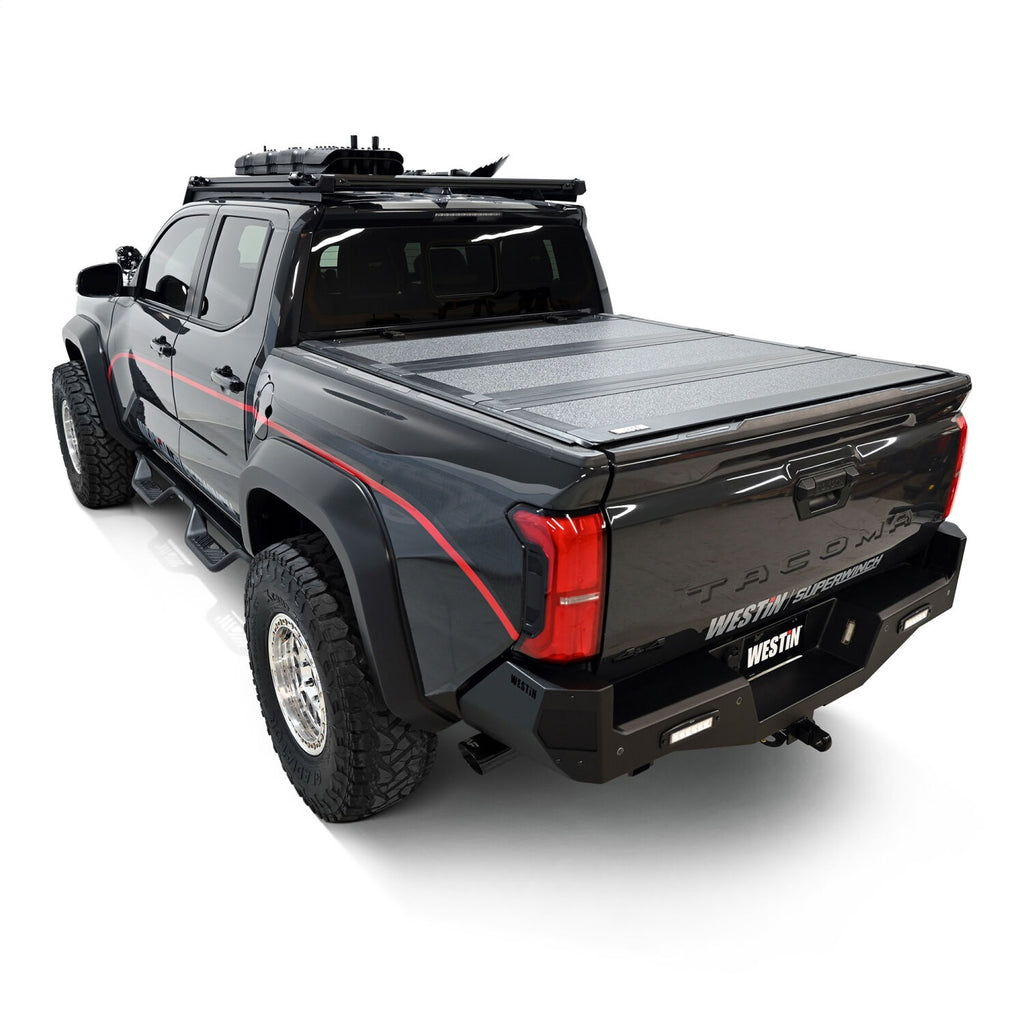 Westin 19-42785 Hard Tri-Fold Tonneau Cover for Select Toyota Tacoma