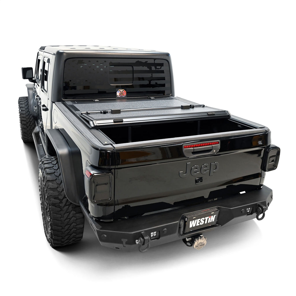 Westin 19-44165 Hard Tri-Fold Tonneau Cover for Select Jeep Gladiator