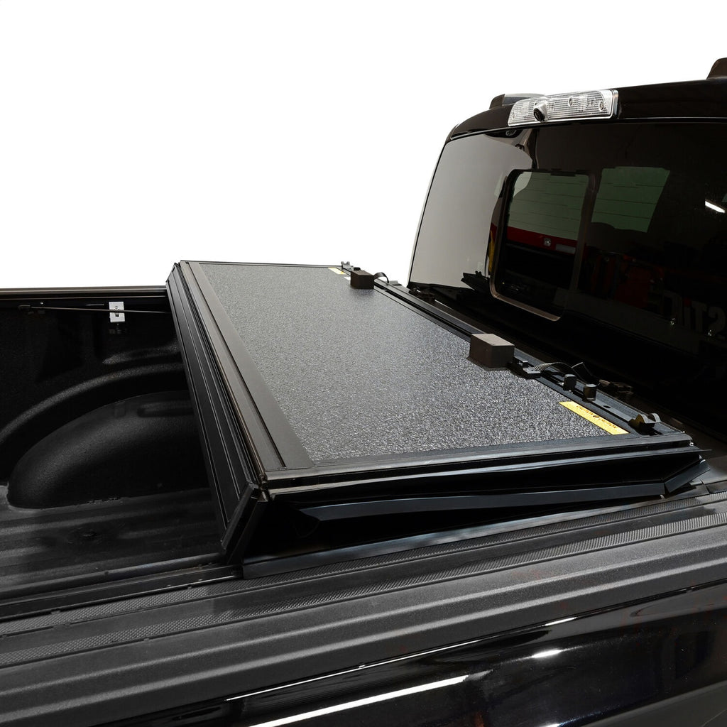 Westin 19-46355 Hard Tri-Fold Tonneau Cover for Select Ford F-150, Ford F-150 Lightning