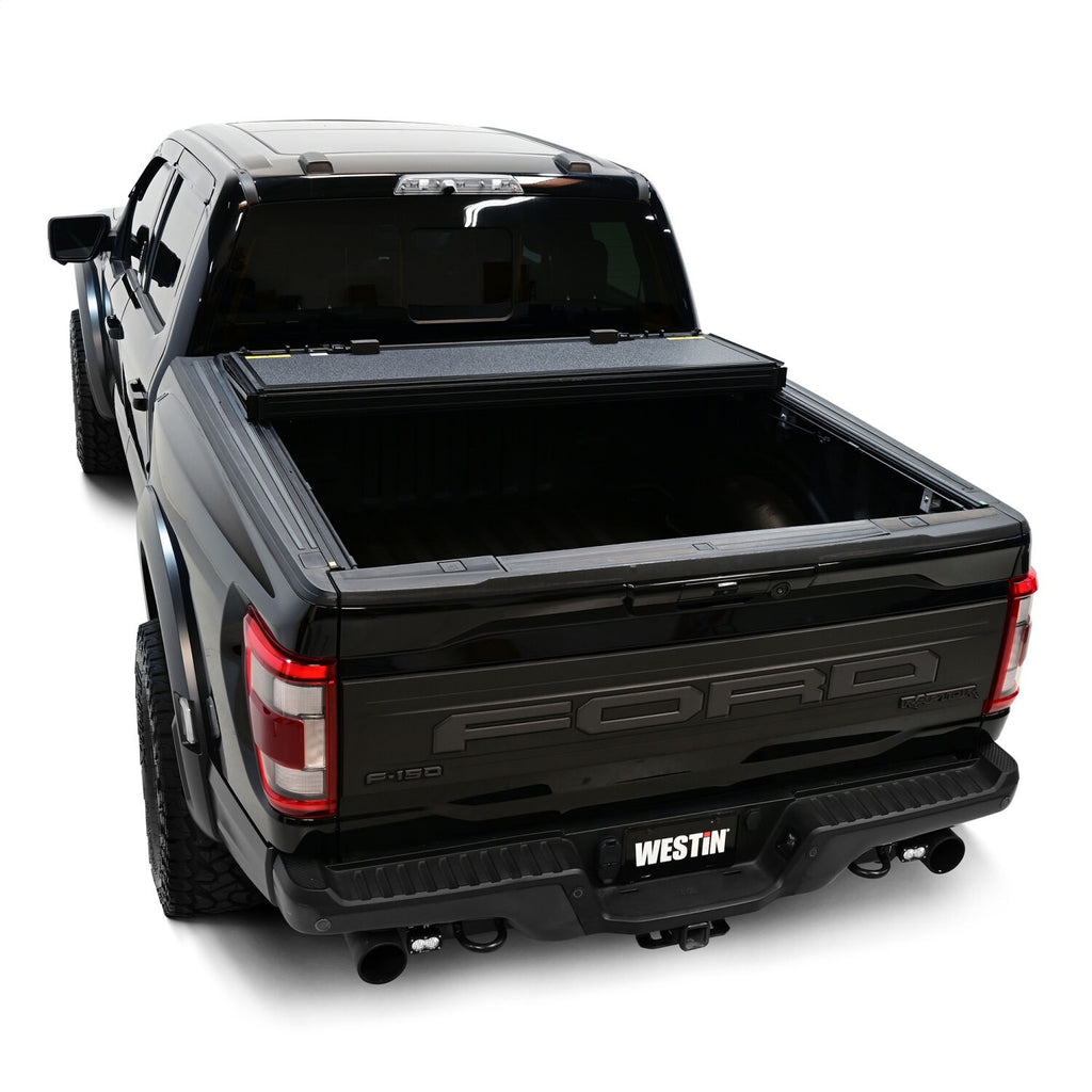 Westin 19-46355 Hard Tri-Fold Tonneau Cover for Select Ford F-150, Ford F-150 Lightning