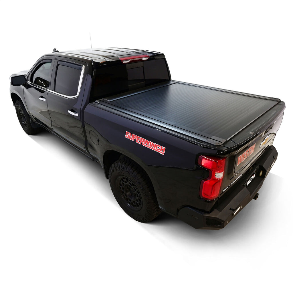 Westin 19-54745 Electric Retractable Tonneau Cover for Select Chevrolet Silverado 1500, GMC Sierra