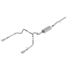 Load image into Gallery viewer, 19-Chevrolet-SilveradoGmc-Sierra-1500-6.2L-Ss-Touring-Catback-Exhaust---Square-Chrome-Tips