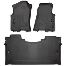 Load image into Gallery viewer, 19-Dodge-Ram-1500-Crew-Cab-Weatherbeater-Black-Front--2Nd-Seat-Floor-Liners