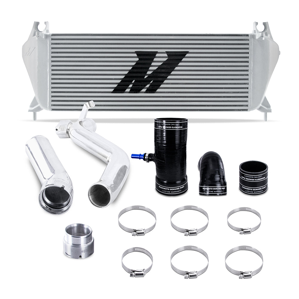 19-Ford-Ranger-2.3L-Ecoboost-Intercooler-Kit---Silver--Polished-Pipes