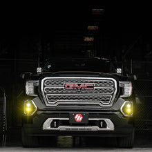Load image into Gallery viewer, 19-Gmc-1500-S1-Fog-Pocket-Mount-Kit-Clear-Spot--Amber-Wide-Cornering