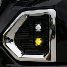 Load image into Gallery viewer, 19-Gmc-1500-S1-Fog-Pocket-Mount-Kit-Clear-Spot--Amber-Wide-Cornering