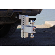 Load image into Gallery viewer, ~(19-Lbs.-14X9x4)~-180-Degree-Turnover-Ball-8-Inch-Drop-Hitch-W-2-Inch-Shank-Includes-Stainless-Steel-2-Inchx-2-516-Inch-Combo-Ball-(8K10K-Gtwr)-V5-Andj684-Certified.-Ws03-(Dual-Pin-Lock-Plate)-Included.