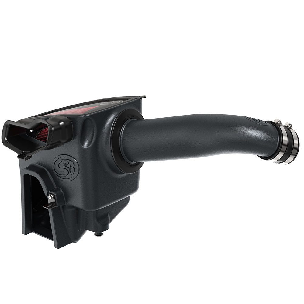 ~(19-Lbs.-25X16x15)~-Cold-Air-Intake-For-2020-Ford-F250-F350-V8-6.7L-Powerstroke-Cotton-Cleanable-Red-S-B