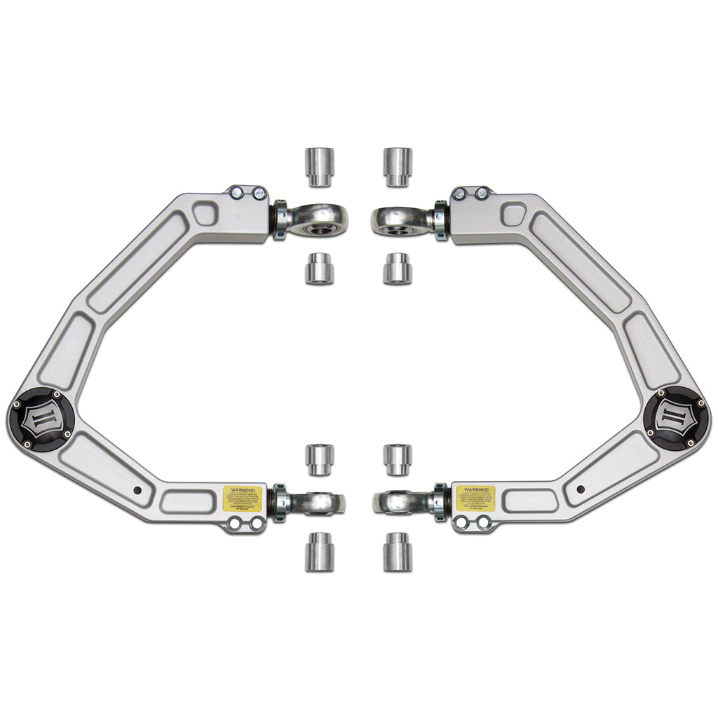 ~(19-Lbs.-14X13x10)~-2019-Raptor-Icon-Billet-Aluminum-Delta-Joint-Upper-Control-Arms-(Live-Valve-Compatible)