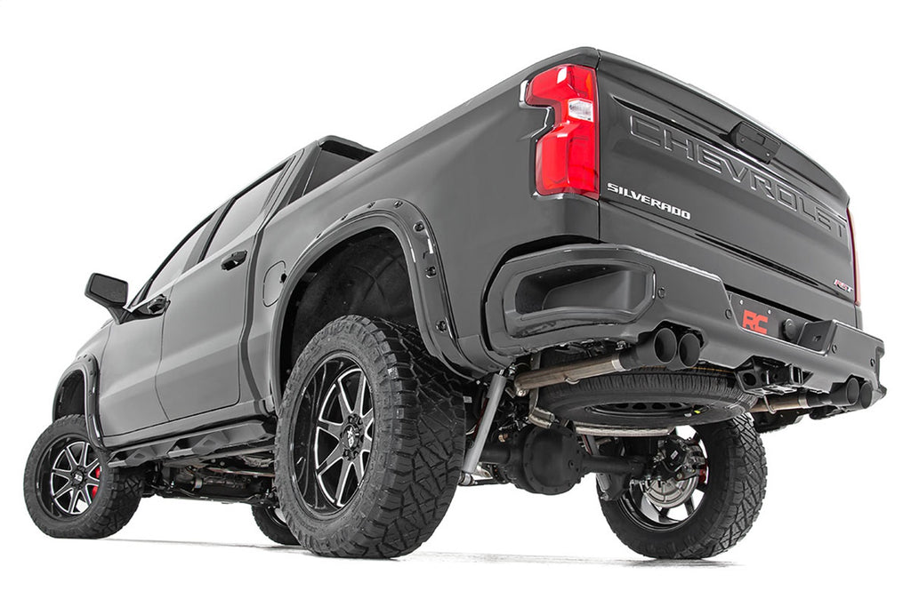 Rough Country 96014 Exhaust System for Select Chevrolet Silverado 1500, Chevrolet Silverado LTD, GMC Sierra 1500, GMC Sierra Limited