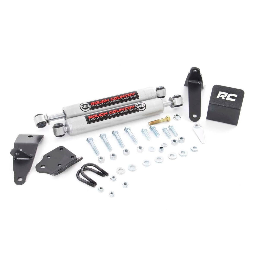 ~(19.8-Lbs.-25X6x5)~-Dodge-Dual-Steering-Stabilizer-(03-13-Ram-2500-03-12-Ram-3500)