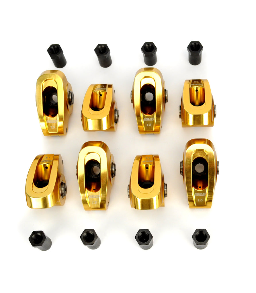 COMP Cams 19001-8 Ultra ARC Rocker Set of 8 w/ 1.5 Ratio for Chevrolet V6/SBC w/ 3/8" Stud