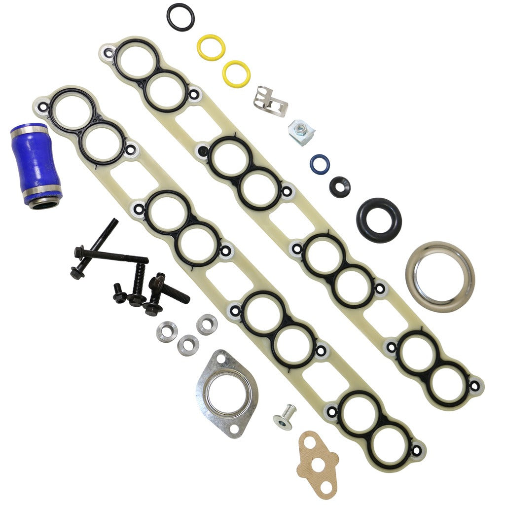 BD Diesel 1900204 GASKET KIT, EGR COOLER - Ford 2004-2007 6.0L w/Square Tube for Select Ford F-250 Super Duty, Ford F-350 Super Duty