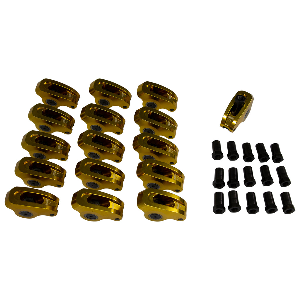 COMP Cams 19016-16 Ultra ARC Narrow Rockers w/ 1.6 Ratio for '88+ Chevrolet SBC w/ 3/8" Stud for Select Avanti II, Buick Commercial Chassis, Buick Roadmaster, Cadillac Brougham, Cadillac Commercial Chassis, Cadillac Fleetwood, Chevrolet Blazer, Chevrolet