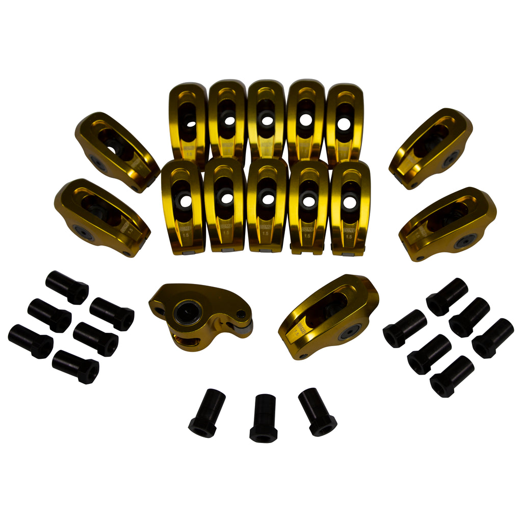 COMP Cams 19017-16 Ultra ARC Narrow Rockers w/ 1.5 Ratio for '88+ Chevrolet SBC w/ 3/8" Stud for Select Avanti II, Buick Commercial Chassis, Buick Roadmaster, Cadillac Brougham, Cadillac Commercial Chassis, Cadillac Fleetwood, Chevrolet Blazer, Chevrolet