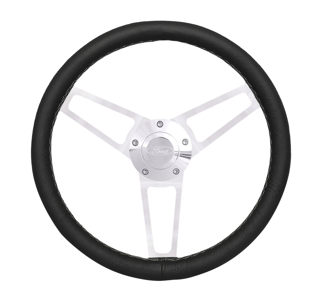 Grant 1902-1 Billet Classic Series Steering Wheel and Installation Kit for Select Ford Bronco, Ford Bronco II, Ford Cortina, Ford Country Sedan, Ford Country Squire, Ford Courier, Ford Custom, Ford Custom 500, Ford E-100 Econoline, Ford E-100 Econoline